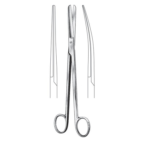 Sims Uterine Scissors, Cvd, 23cm