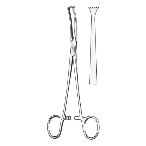 Colver Tonsil Seizing Forceps, Straight, 19cm