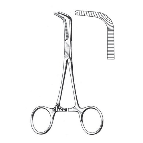 Kleinschmidt Intestinal And Appendix Clamps Forceps, 12cm