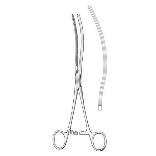 Kocher Intestinal Clamp Forceps, Curved, 28cm