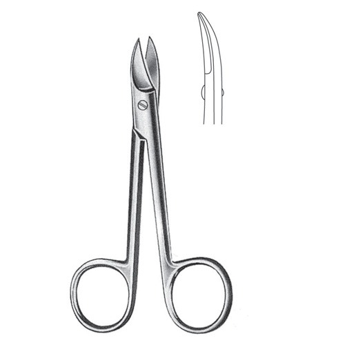 Beebee Ligature Scissors, Sharp, Cvd, 10cm