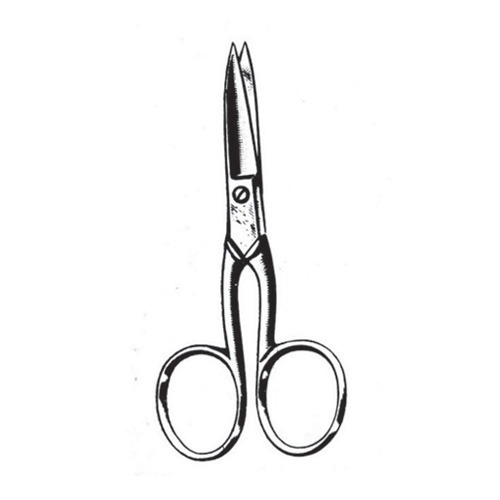 Nail Scissors, Straight, 9cm