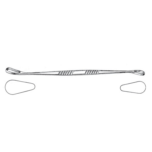 Sims Uterine Curettes, Sharp, 25cm