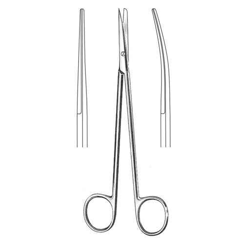 Metzenbaum-Nelson Dissecting Scissors, Str, S/B,18cm