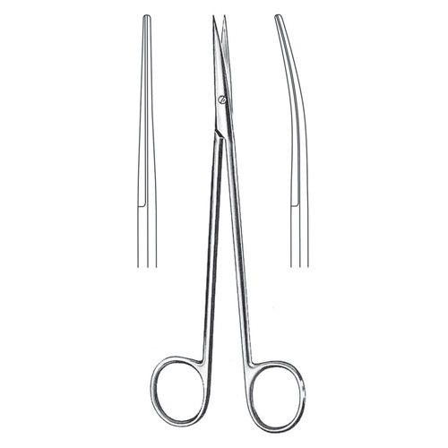 Metzenbaum-Nelson Dissecting Scissors, Str, S/S, 20cm