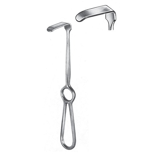 Kocher Langenbeck Retractor, 25x6mm, 21.5cm