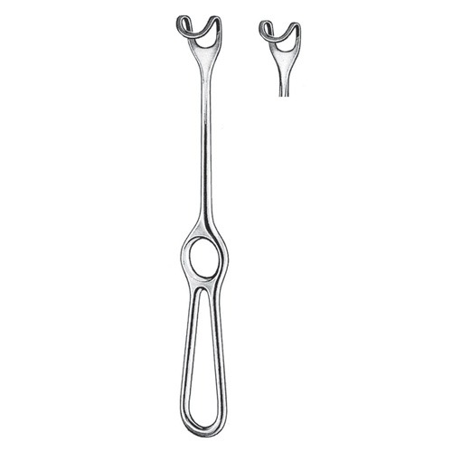 Middeldorpf Retractor, 14x17mm, 21.5cm