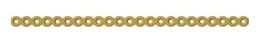 [MCS-32-23M] Reconstruction  LOC 23 Holes, Thickness 2.6 mm, Gold