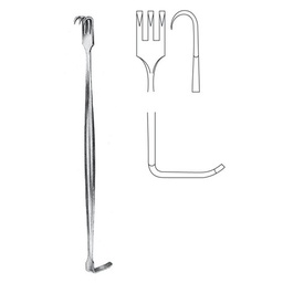 [RI-190-16] Senn-Mueller  Retractor, Sharp, 16cm