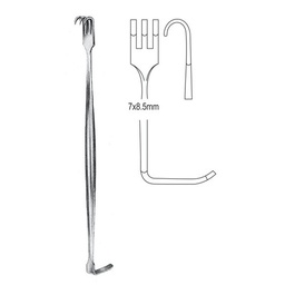 [RI-192-16] Senn Mueller Retractor, Blunt, 16cm