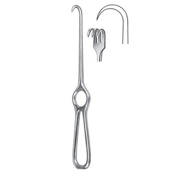 [RI-232-03] Kocher Retractor, 3 Prongs, Sharp, 22cm