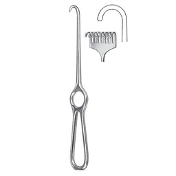 [RI-236-08] Kocher Retractor, 8 Prongs, Blunt, 22cm