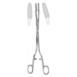 [RH-126-28] Sims Maier Cotton Swab Forceps, Screw Joint, Str, 28cm