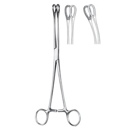 [RH-162-18] Foerster Cotton Swab Forceps, Str, 18cm