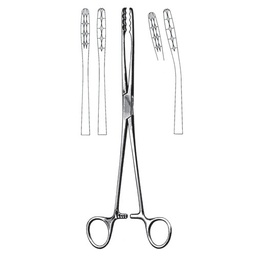 [RH-166-22] Ulrich Cotton Swab Forceps, Str, 22cm