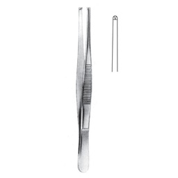 [RF-160-13] Tissue Forceps, Regular, 1x2 Teeth, 13cm