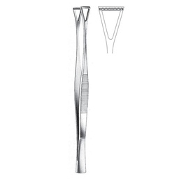 [RF-304-14] Collin Duval Grasping Forceps, 14mm, 20cm