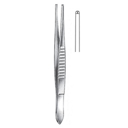 [RF-168-15] USA Model Tissue Forceps, 1x2 Teeth, 15cm