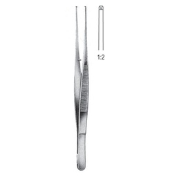 [RF-226-30] Potts-Smith Tissue Forceps, 1x2 Teeth, 30cm