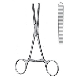 [RG-558-14] Tubing Clamp Forceps, 14.5cm