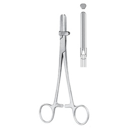 [RG-564-18] Tubing Clamp Forceps, 18cm