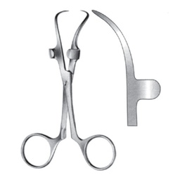 [RG-596-13] Robin Towel Clamp Forceps, 13.5cm