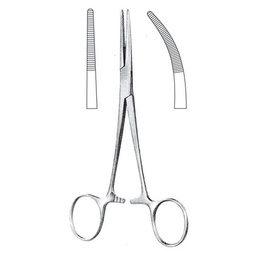 [RG-162-16] Kelly Artery Forceps, Cvd, 16cm