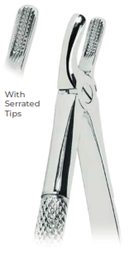 [RDJ-104-02] Extracting Forceps - Mead Pattern With serrated tips for  Upper molars  Fig. MD2