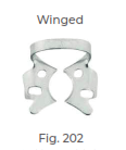 [RDJ-202-02] Molars  For big upper molars (winged) Fig. 202