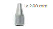 [RDJ-212-01] Metal Tip, 2mm