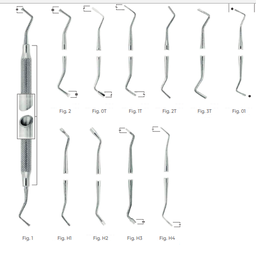 [RDJ-221-41/B] Marquette Amalgam Instruments, Serrated, SC Light, Fig 1