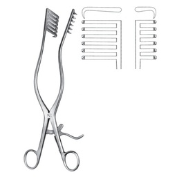 [RJ-210-01] Norfolk Norwich Self Retaining Retractor, 22cm