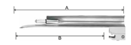 [DC-40-01-162] Conventional Guedel Negus Blade Gn 2, 155 x 132mm (2.5V Xenon)