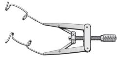 [RAI-159-60] Liebermann-Tennant Eye Speculum fenestrated, open Blades