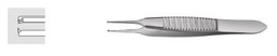 [RAI-319-53] Iris Forceps Straight, 1 x 2 teeth, strong