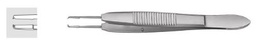 [RAI-190-15] Castroviejo Suturing Forceps Straight with Tying platform 0.9 mm