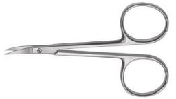 [RAI-194-00] Bonn Model Eye Scissors Curved, extremely delicate 9 cm