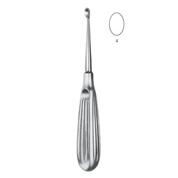 [RO-274-10] Volkmann Bone Curettes, 17cm, Fig. 0