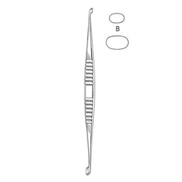 [RO-292-02] Volkmann Bone Curettes, 21.5cm, Fig. B