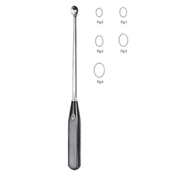 [RO-296-04] Volkmann Bone Curettes, 17cm, Fig. 4