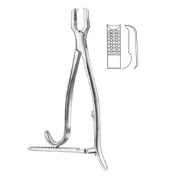 [RO-532-17] Kern Bone Holding Forceps, 17cm