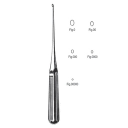 [RO-268-30] Lempert Bone Curettes, 17.5cm, Fig. 000