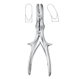 [RO-698-22] Stille-Luer Bone Rongeur Forceps, Straight, 22cm