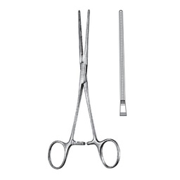 [RR-208-17] De Bakey Atrauma Cardiovascular Forceps, Straight, 17cm