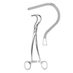 [RR-230-22] Wylie Atrauma Cardiovascular Forceps, 22cm