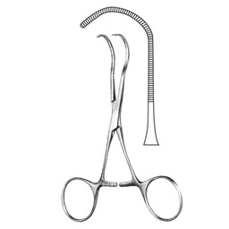 [RR-390-01] Castaneda Neonatal Pediatric Clamps, Delicate Pattern, 12.0cm