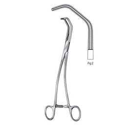 [RR-272-24] De Bakey Satinsky Aortic Clamps, 24.0cm