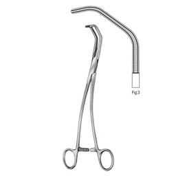 [RR-272-25] De Bakey Satinsky Aortic Clamps, 25.0cm