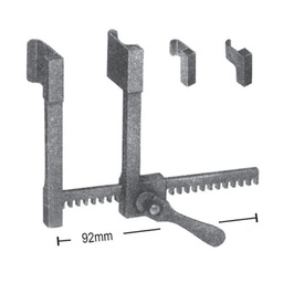 [RS-200-90] Struck Rib Spreaders (For Infant), Aluminum, Spreader Only