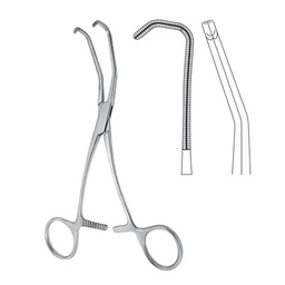 [RR-334-17] Cooley Atrauma Cardiovascular Forceps, 17.0cm